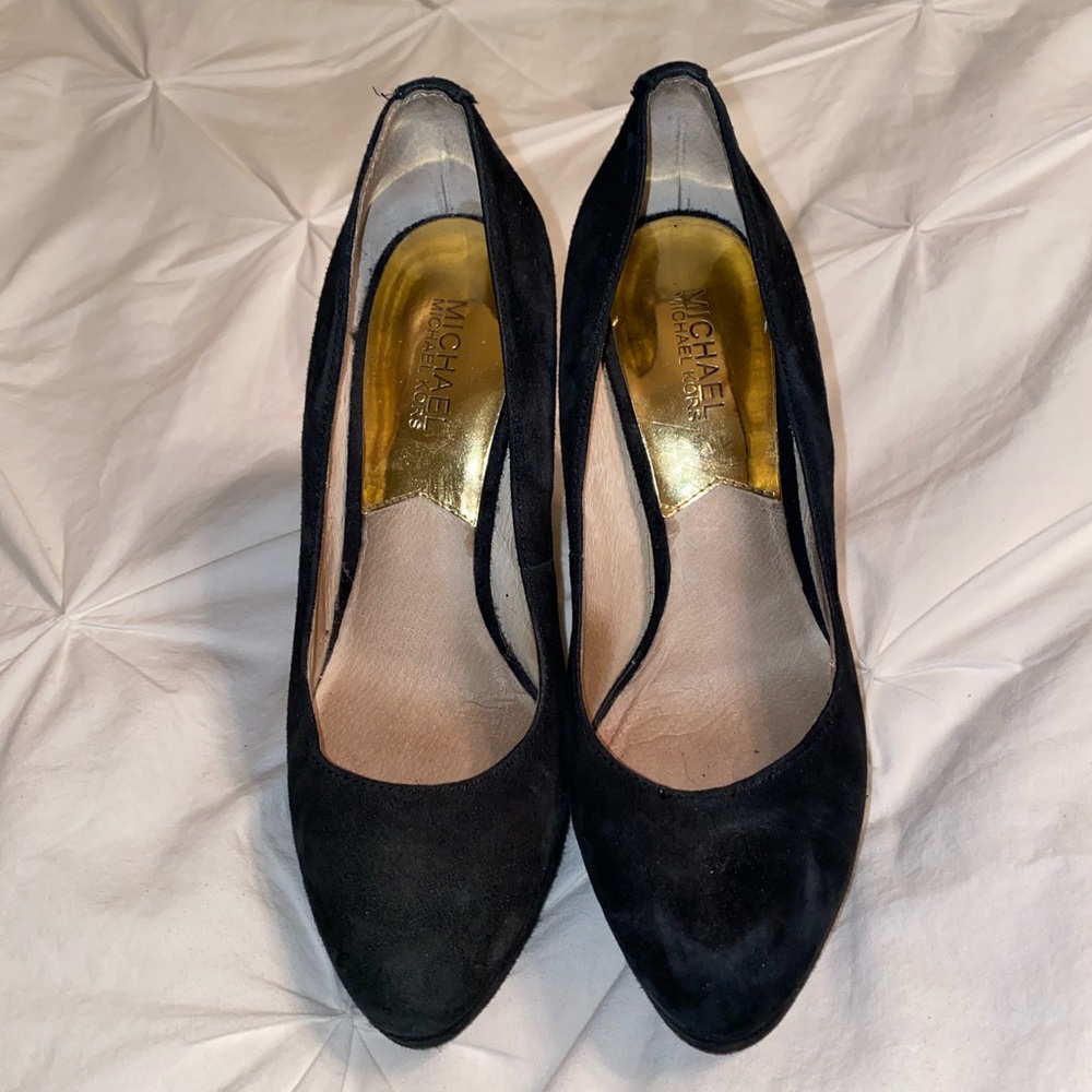 Michael Kors Suede Heels size 8